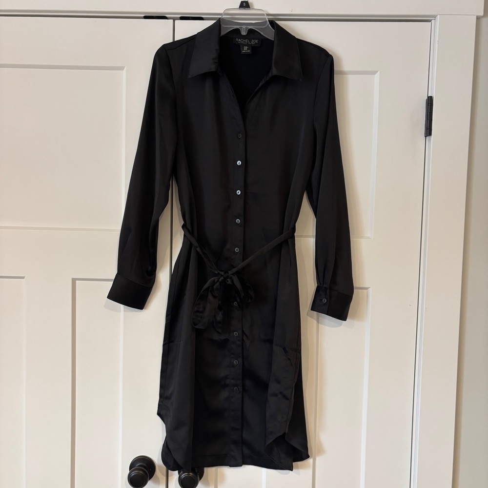 Black Button Down Dress